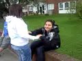 gemma dropping chisem off a wall