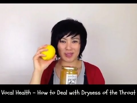 how to cure dry throat