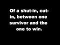 The song 'Offence, Defence' by The Spaceshots along with the lyrics karaoke-style. Timing is off on some parts, but thats because Windows Live Movie Maker sucks, and YouTube seemed to make it worse somehow. I wish Windows 7 came with Windows Movie Maker :(