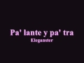 Pa' lante y pa' tra