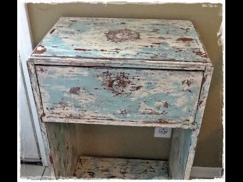 how to make a paint look old