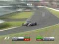 Räikkönen passing Fisichella