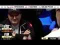 *** Jean Robert Bellande AQ vs 109 *** This Poker Hand is Just Insane *** NO COMMENT ***