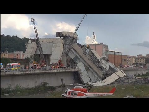 Italien: Entsetzliche Tragödie in Genua - Dutzende ...