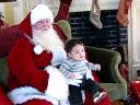 First time meeting Santa First time meeting Santa