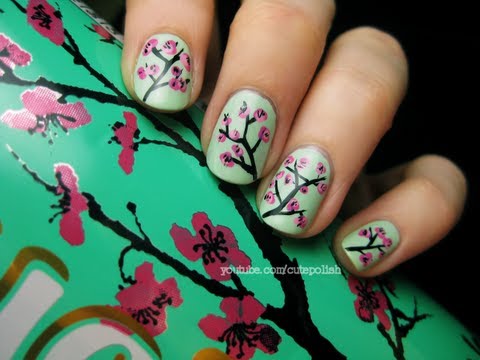 ΣΧΕΔΙΑ ΝΥΧΙΩΝ - facebook.com/cutepolish twitter.com/cutepolish pintrest.com/cutepolish !!!!!! ;) i decided to create a new cherry blossom design for this spring! i have one ...