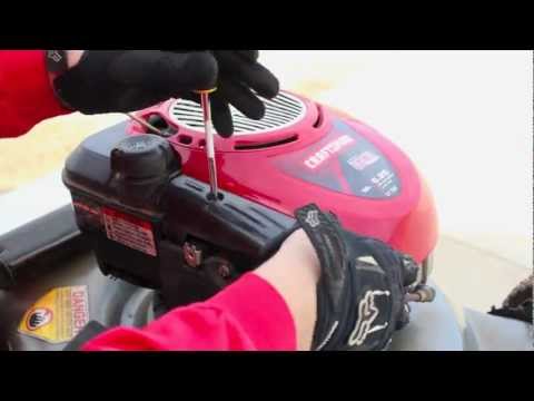 video-linktoworks-REPAIR BRIGGS & STRATTON LAWNMOWER TUNE UP CARBURETOR...