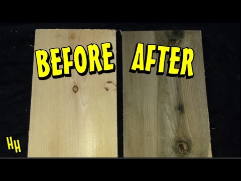 how to make a paint look old
