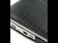 videos de PDair Leather Case for Acer Aspire one AOA-150 (XP Home/120GHDD) - Book Type (Black/Crocodile Pattern)