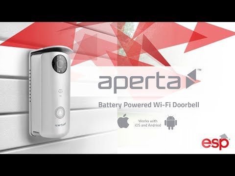 ESP APWIFIDSBLKBP Wi-Fi Door Stn Batt Product Video