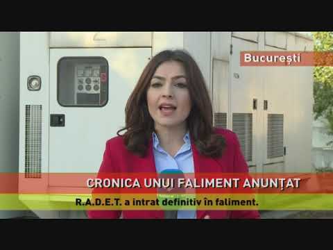 R.A.D.E.T, oficial în faliment