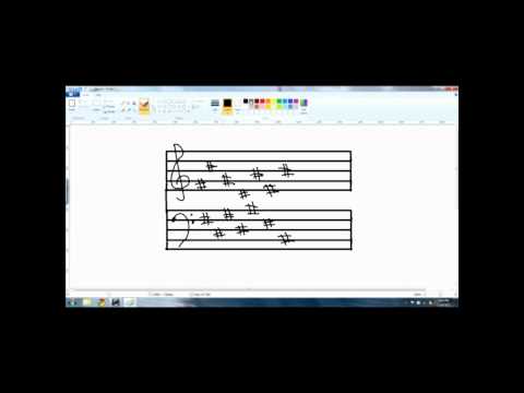 how to write key signatures