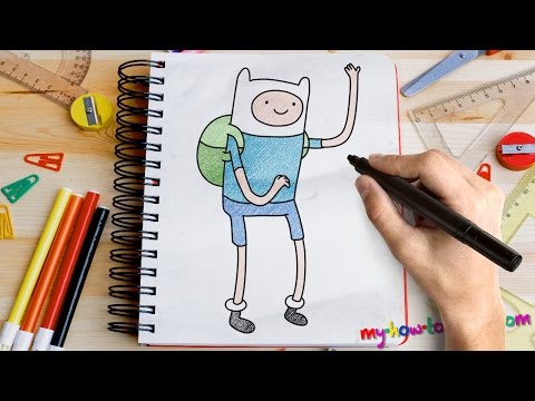 how to draw finn