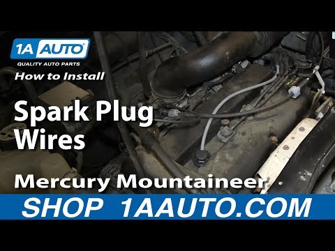 How To Install Replace Spark Plug Wires 2001-07 2.0L Ford Escape Mercury Mountaineer