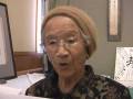 本田みすのさん 書道を語る 081104文化祭