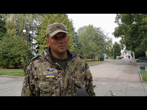 У Вас выборы, а у нас каждый день погибшие - солдат "Киевской Руси" (видео)