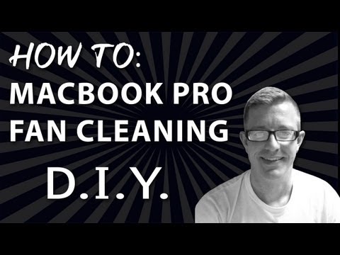 macbook Pro - In this video, we show you how to clean your fans on a Macbook Pro Unibody Laptop.