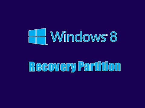 video-linktoworks-Windows 8 Bootable Recovery Partition