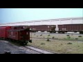 MY good sized train cruising down hill