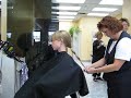 My daughter donates hair