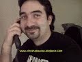 Nikos Kabbadas on telephone....