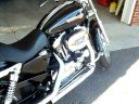 2009 Sportster 1200C with Vance & Hines exhaust