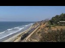 ATSF 3751 along the ocean at Del Mar ATSF 3751 along the ocean at Del Mar
