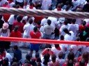 stierengevechten in Pamplona/Pampelune 2008! Het was geweldig. Let maar niet op mijn commentaar, dat gegil is van mij 0=)