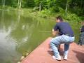 Fishing at Cousin Tim's