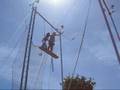 Robbie's Dad on the Flying Trapeze