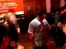 Andy in a beer drinking contest 3