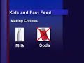 FAST FOOD TEMPTATION - A HEALTHY ACTION MINUTE- FAST FOOD TEMPTATION - A HEALTHY ACTION MINUTE-