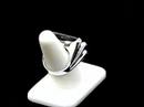 New 14K W.G. Black White Diamond Curie Love Ring On eBay
