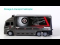 Miniature vidéo Hélicoptère et camion radiocommandés : Falcon Mission