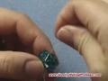 videos de Beading Pattern Four Leaf Clover Ring/Pendant  - Part 2
