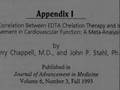 Chelation Therapy Video 2 of 7