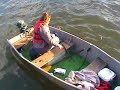 running a 1955 7.5 HP evinrude outboard