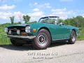 1972 Triumph TR6 Drive Video