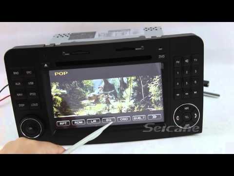 car stereo install upgrade for Mercedes Benz GL Class X164 android gps 3G Wifi