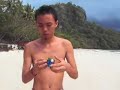 JMson speedcubing in Dakak Beach
