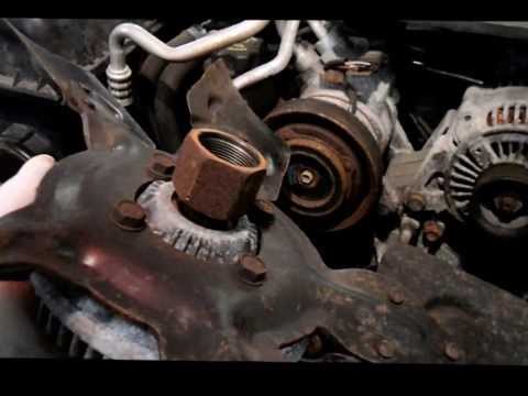 Removing The Fan Clutch On A  2004 Dodge Or Chrysler Without The SpecialTools