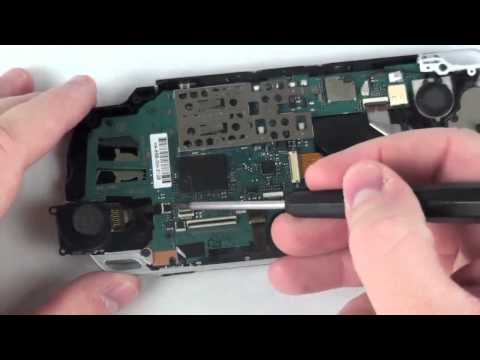 how to repair psp x button