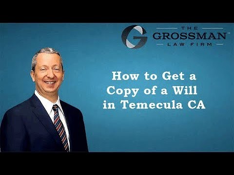 how to i obtain a copy of a will