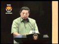 Koreksi Presiden Republik Indonesia Susilo Bambang Yudhoyono terhadap kinerja Polri.mp4