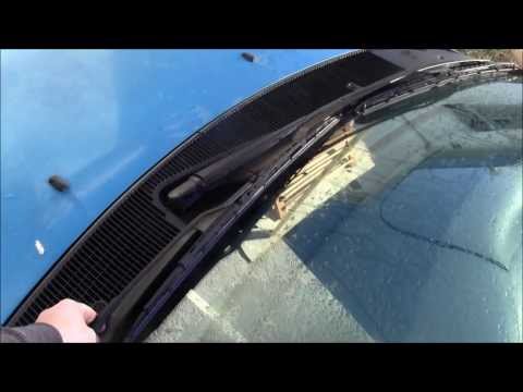how to unclog windshield wipers