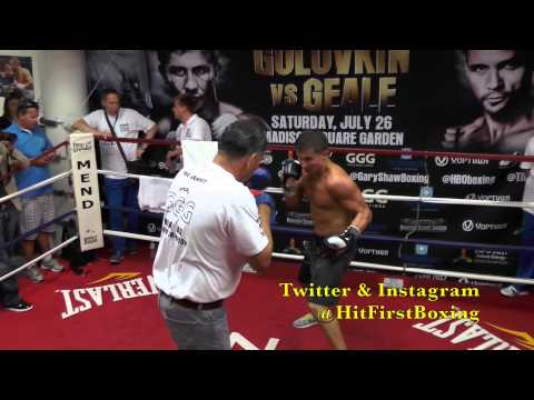 Gennady Golovkin Workout Highlights For Geale Fight