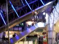 Dido Flying in a Mall in Picadilly Circuis