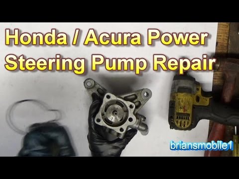 Honda Acura Power Steering Pump Repair