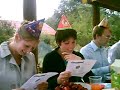 Crayfish party in Sweden with food engineering department