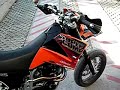 KTM 625 SC Supermoto mit Akrapovic offen